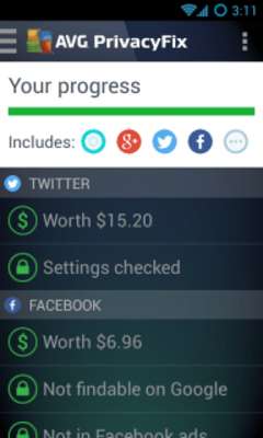 Play AVG PrivacyFix 