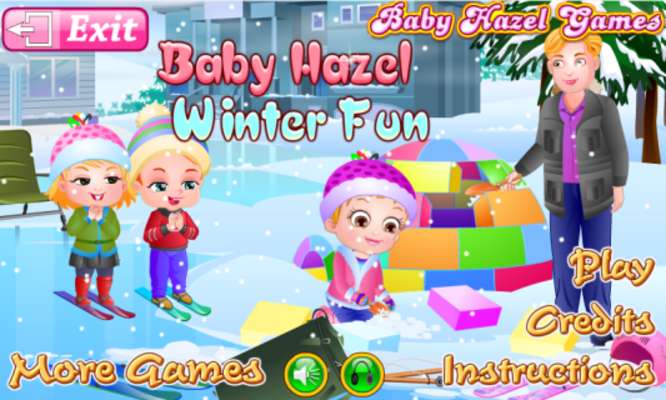 Play Baby Hazel Winter Fun 