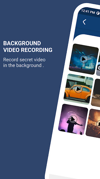 Play Background Video Recorder 