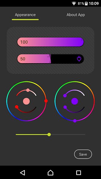 Play Battery Widget 