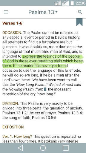 Play APK Bible Commentary on Psalms  and enjoy Bible Commentary on Psalms with UptoPlay spurgeon.treasury.of_david.AOUTOEGUUFKHMHGT