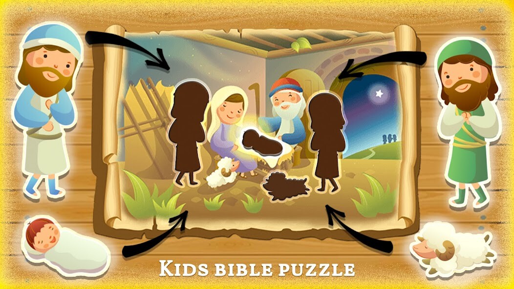 Play Bible puzzles for toddlers 