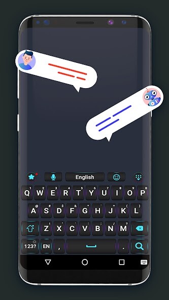 Play APK Big letters keyboard  and enjoy Big letters keyboard with UptoPlay com.jb.gokeyboard.theme.BestSuperThemes.bigletters