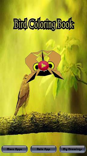 Play bird coloring book 