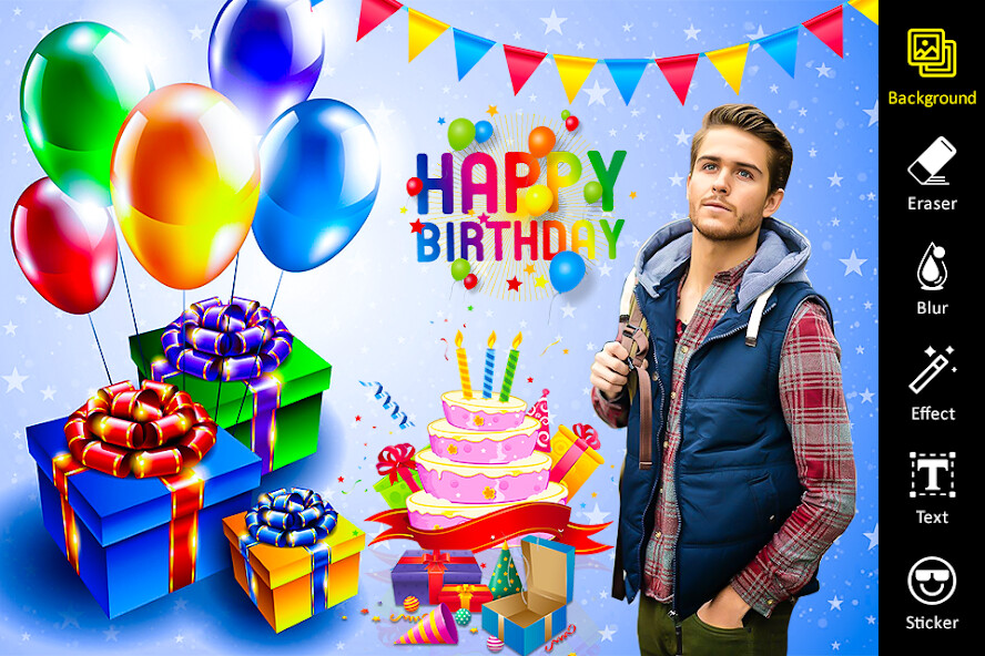 Play APK Birthday Photo Editor  and enjoy Birthday Photo Editor with UptoPlay com.birthdayspecials.birthdayphotoeditor
