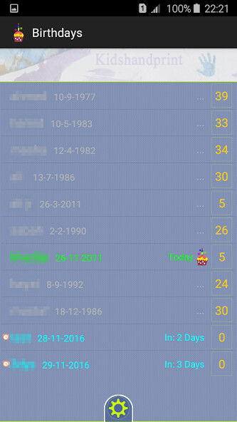 Play APK Birthday Reminder  and enjoy Birthday Reminder with UptoPlay de.ubuntix.android.birthdayreminder