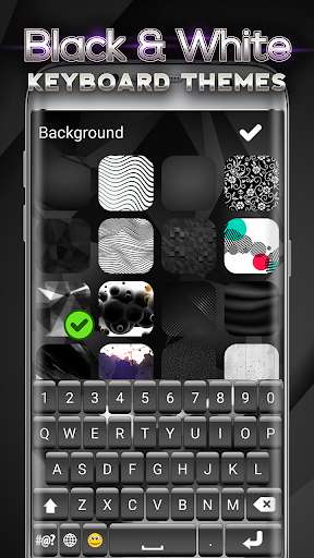 Play Black & White Keyboard Themes  and enjoy Black & White Keyboard Themes with UptoPlay