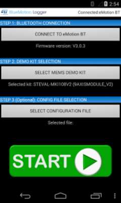 Play BlueMotion Logger 