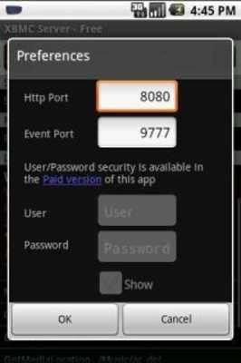 Play XBMC/Kodi Server (host) - Free 