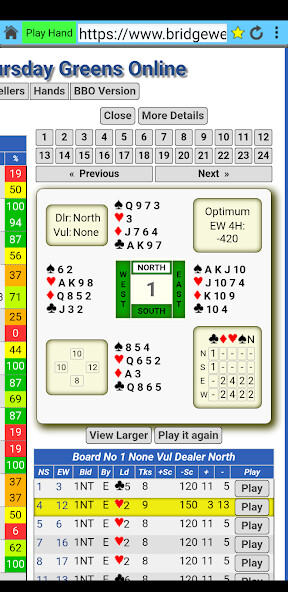 Play Bridge Solver 