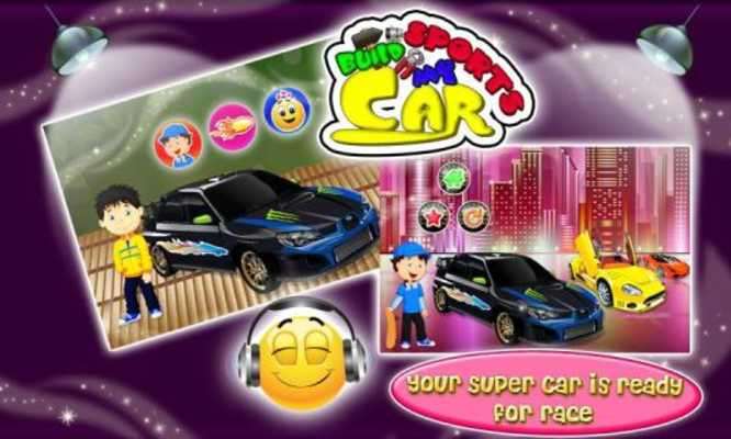 Play Build My Sports Car & Fix It 