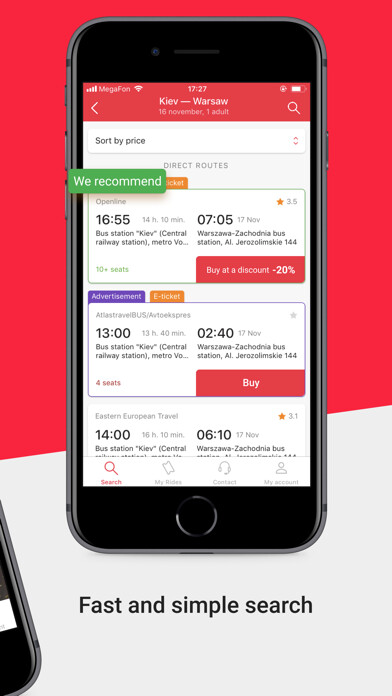 Play BUSFOR - bus tickets 