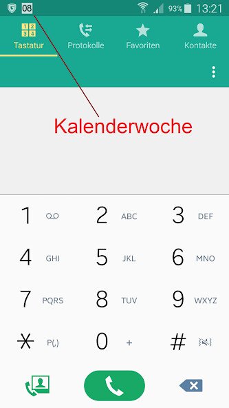 Play APK calendar week in status bar  and enjoy calendar week in status bar with UptoPlay brunnlechner.Kalenderwoche.KW