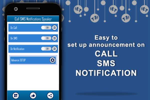 Play Call SMS Notification Speaker 