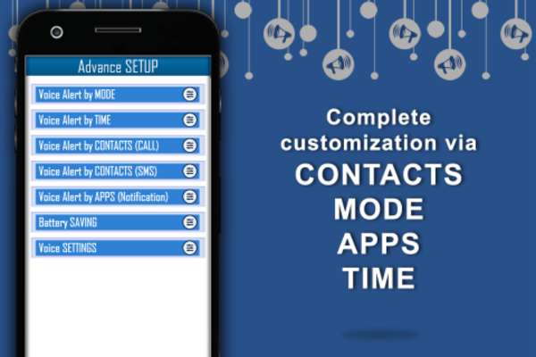 Play Call SMS Notification Speaker 