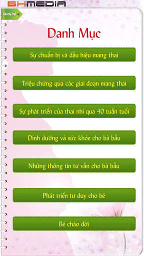 Play APK Cam Nang Ba Bau  and enjoy Cam Nang Ba Bau with UptoPlay 