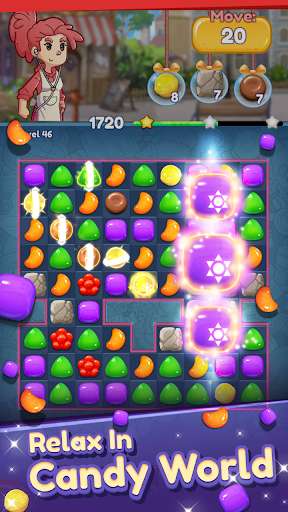Play APK Candy Legend 2018  and enjoy Candy Legend 2018 with UptoPlay com.citrusgame.Candy.legend