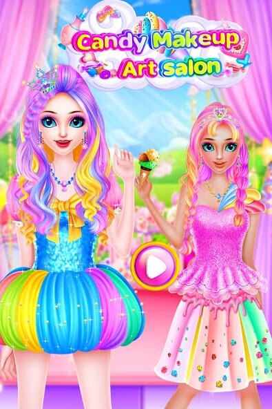 Play APK Candy Makeup - Art Salon  and enjoy Candy Makeup - Art Salon with UptoPlay com.fatcat.CandyPrincessArtMakeup