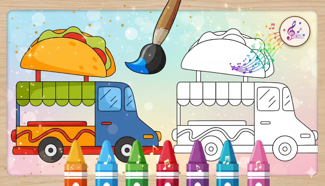 Play Cars Coloring Book 