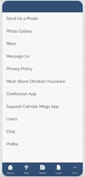 Play APK Catholic Mega App  and enjoy Catholic Mega App with UptoPlay com.app_catholicmega.layout