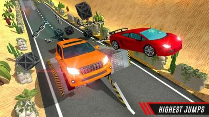 Play Chained Cars : Impossible American Muscle Driver 