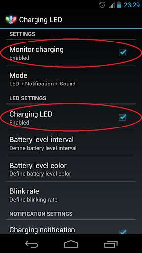 Play Charging LED 