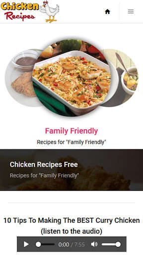 Play APK Chicken Recipes Free  and enjoy Chicken Recipes Free with UptoPlay com.omniluxtrade.chickenrecipes