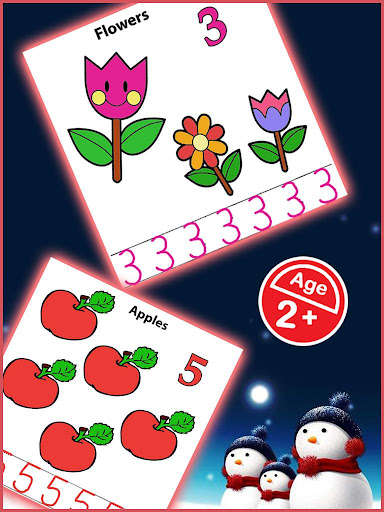 Play Christmas Number Tracing 