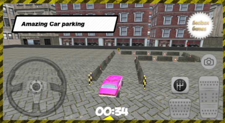 Play City Pink Car Parking 