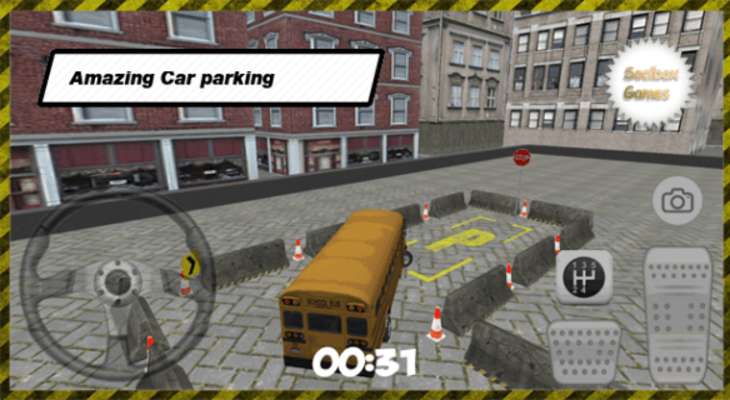 Play City School Bus Car Parking 