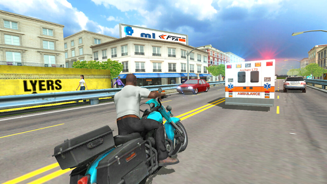 Play APK City Traffic Moto Rider  and enjoy City Traffic Moto Rider with UptoPlay com.OppanaGames.CityMotoRider