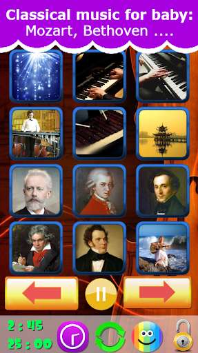 Play APK Classical music for baby 2019  and enjoy Classical music for baby 2019 with UptoPlay com.AntonBergov.klassika