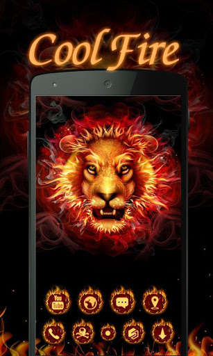 Play APK Cool Fire  GO Launcher Theme  and enjoy Cool Fire  GO Launcher Theme with UptoPlay com.gau.go.launcherex