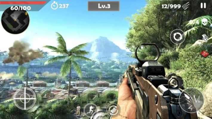 Play Counter Shoot : Mountain Attack 
