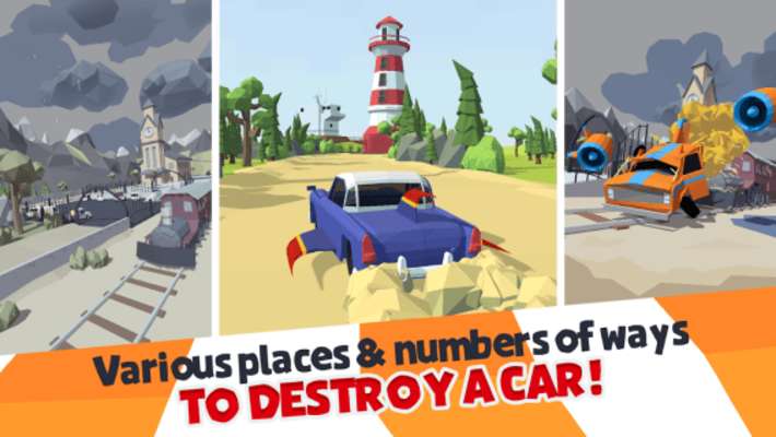 Play Crash Test Destruction - Epic faily ride 