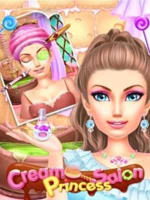 Play Cream Princess Salon:girl game 