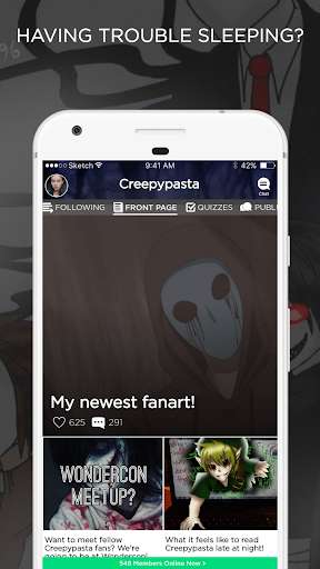 Play APK Creepypasta Amino  and enjoy Creepypasta Amino with UptoPlay com.narvii.amino.x139410905