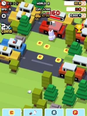 Play Crossy Road Rage 