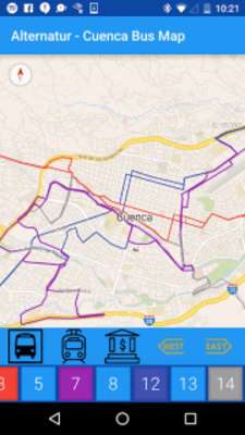 Play Cuenca Bus Map 