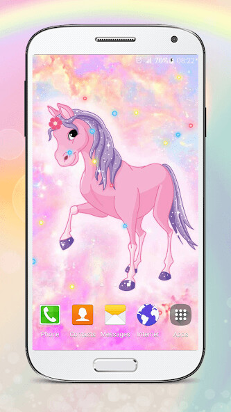 Play APK Cute Pony Live Wallpapers  and enjoy Cute Pony Live Wallpapers with UptoPlay com.CutePonyLiveWallpaper