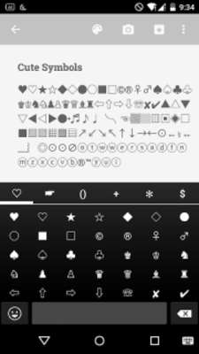 Play Cute Symbols - Emoji Keyboard♤ 