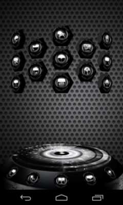 Play Dark Alien iconpack Next Theme 