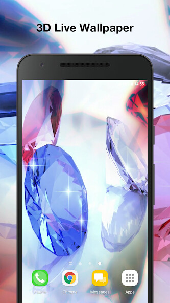 Play Diamonds Live Wallpaper 