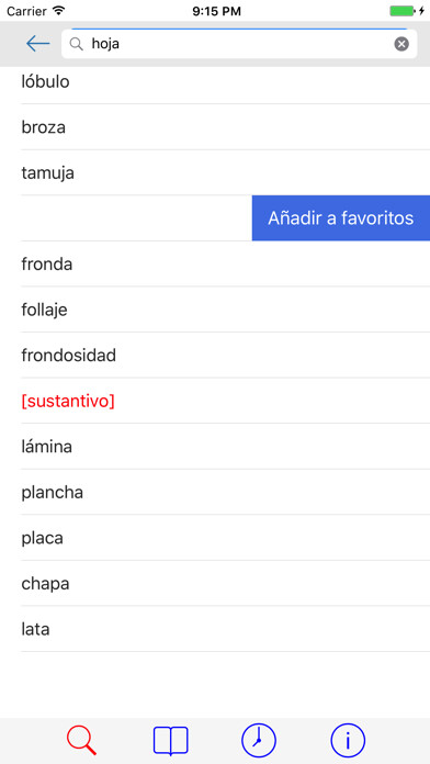Play Diccionario Sinónimos Offline 