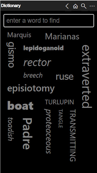Play Dictionary! 