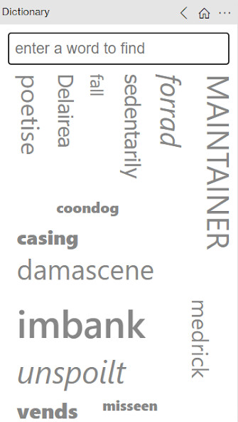 Play Dictionary! 