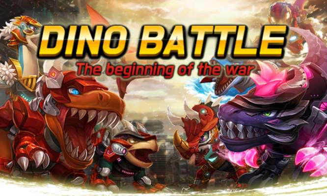 Play Dino Battle - The beginning of the war 