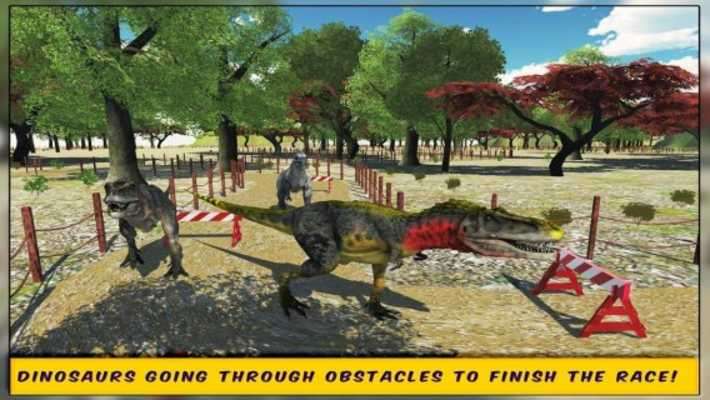 Play Dinosaur Rally Racing 3D Sim 