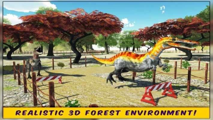 Play Dinosaur Rally Racing 3D Sim 