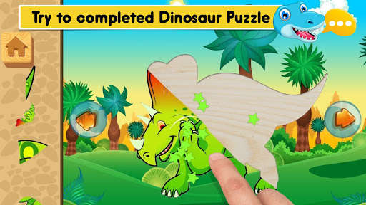 Play APK Dinosaur sound puzzles preschool educational  and enjoy Dinosaur sound puzzles preschool educational with UptoPlay com.tainapps.dinosaursoundpuzzle